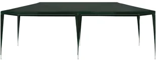vidaXL Namiot imprezowy, 3 x 6 m, PE, zielony - Pawilony ogrodowe - miniaturka - grafika 4