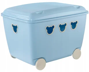 Branq Duży Pojemnik Na Zabawki Na Kółkach Bear Box 55L - Pojemniki na zabawki - miniaturka - grafika 2