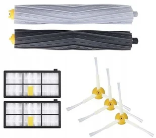 NeoProfi Zestaw akcesoriów do robota odkurzającego | filtr powietrza, szczotka boczna, szczotka gumowa | NeoProfi NEO000483 - Akcesoria do robotów sprzątających - miniaturka - grafika 2