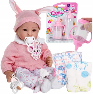 Interaktywna Lalka Bobas mówi pachnie smoczek 61 - Lalki dla dziewczynek - miniaturka - grafika 25