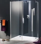 Kabiny prysznicowe - Huppe Refresh kabina 1/4 koła 90x80 P 9P1504087322 - miniaturka - grafika 1