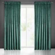 Zasłony - Eurofirany Zasłona Pierre na taśmie 140x300 C.Turkus ex-zas-pierre-c.tur-140x300-taśma - miniaturka - grafika 1