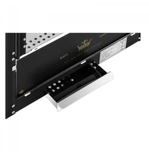 Maszyna automat urządzenie do prażenia popcornu retro TEFLON 1600 W 5-6 kg/h czarno-złota - Maszyny do popcornu - miniaturka - grafika 8