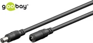 Przedłużacze i rozgałęźniki - goobay Przedłużacz zasilania DC 2.5 mm 71401, 71402 - miniaturka - grafika 1