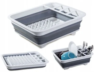 Silikonowa Miska Zlew Deska Ociekacz Działka Ogród - Kuchnia turystyczne i akcesoria - miniaturka - grafika 5