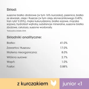 Perfect Fit Junior) 3 x 750g Bogaty w kurczaka sucha karma dla kotów - Mokra karma dla kotów - miniaturka - grafika 5