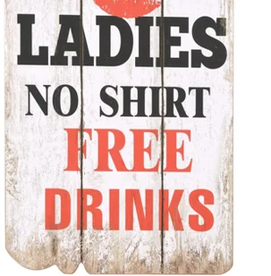 vidaXL Wieszak naścienny na okrycia wierzchnie, 120x40 cm, MEN LADIES - Wieszaki i stojaki - miniaturka - grafika 5