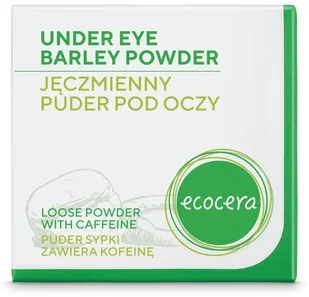 Ecocera Puder sypki pod oczy - jęczmienny z kofeiną 4g 127862 - Pudry do twarzy - miniaturka - grafika 2