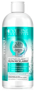 Eveline Facemed+ Oczyszczający Płyn micelarny 3w1 400ml - Płyny micelarne - miniaturka - grafika 4