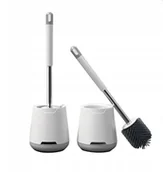 Sejfy i kasy pancerne - LitigoMeble SZCZOTKA WC SILIKONOWA OKRĄGŁA ANTYBAKTERYJNA 360 - miniaturka - grafika 1