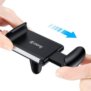 Universal Crong Crong Smart Car Holder Uniwersalny uchwyt samochodowy do telefonu 4"-6,7 czarny) 10_17738 - Uchwyty samochodowe do telefonów - miniaturka - grafika 9