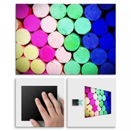 Szminki - Pix4home Plakat metalowy farby L POS-L-00088 - miniaturka - grafika 1