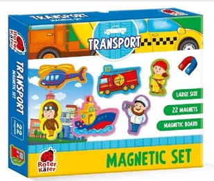 Roter Kafer Zestaw magnesów. Transport - Roter Kafer - Puzzle - miniaturka - grafika 2