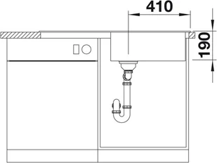 Blanco SONA XL 6S SZAROŚĆ SKAŁY 519690 - Zlewozmywaki - miniaturka - grafika 9