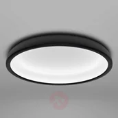 Lampy sufitowe - Linea Light Lampa sufitowa LED Reflexio, 46cm, czarna - miniaturka - grafika 1