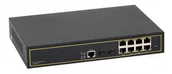 Switche - Ultipower Switch zarządzalny PoE 382SFP 8xGE 382SFP - miniaturka - grafika 1