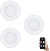 Pozostałe oświetlenie - Eglo 900099-SET 3x LED Ściemniana lampa łazienkowa FUEVA LED/2,8W/230V IP44 - miniaturka - grafika 1
