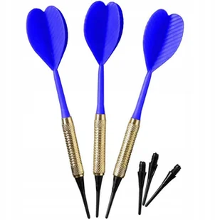 Rzutki Lotki Plastikowe do Darta Dart 3szt - Dart - miniaturka - grafika 7