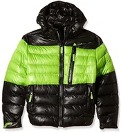 Kurtki narciarskie - Peak Mountain PEAK Mountain ecaptin chłopięca kurtka puchowa, czarny SOQ1Y_9_3_D - miniaturka - grafika 1