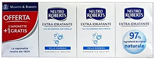 L.MANETTI-H.ROBERTS & C. SpA sapone Solido Extra idratante 100 G 3 saponette + 1 Omaggio R905555 - Pozostałe kosmetyki - miniaturka - grafika 2