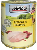 Mokra karma dla kotów - Mac´S MAC's Cat karma dla kota, 6 x 400 g - Indyk i borówka - miniaturka - grafika 1