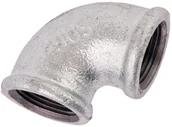 Łączniki, trójniki, kształtki - Invena Kolano A1 GW ocynkowane 3/4" - miniaturka - grafika 1