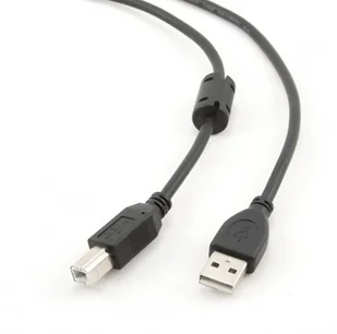 Gembird Kabel CCF-USB2-AMBM-6 (USB 2.0 typu A M - USB 2.0 typu B M; 1,8m; kolor czarny) 2_195070 - Kable komputerowe i do monitorów - miniaturka - grafika 3
