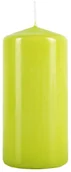 Świece - Bolsius Świeca pieńkowa jasnozielona wys. 12 cm - miniaturka - grafika 1