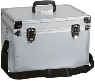 Kerbl Pudełko na przybory do pielęgnacji koni AluSafe, srebrne, 320137 - Akcesoria jeździeckie - miniaturka - grafika 5