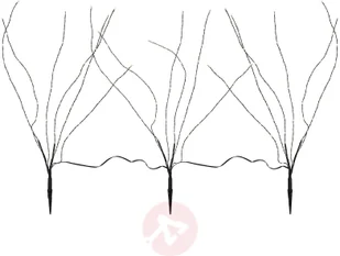 Best Season Lampa dekoracyjna LED Reedy 50 cm w zestawie 3 szt - Lampy ogrodowe - miniaturka - grafika 4