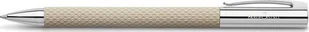 Faber Castell 149620  pióro Ambition opart White Piaskowy, grubość sprężyn M 149620 - Pióra kulkowe - miniaturka - grafika 2
