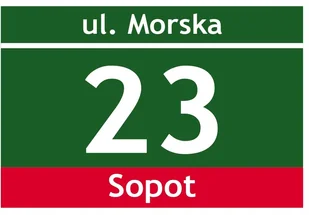 Tabliczka Adresowa z numerem domu tablica 30x20 cm - Numery na dom - miniaturka - grafika 9