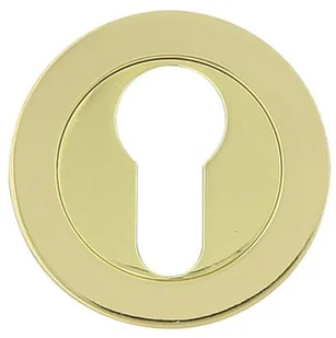 Domino Rozeta okrągła WKŁADKA 950 KOLOR MOSIĄDZ LAKIER Szyld 950 M1 mosiÄ$672dz PZ - Szyldy i rozety - miniaturka - grafika 2