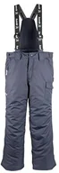 Spodnie narciarskie - Kamik jenna dzieci spodnie dla dziewczynek, szary VK8965 - miniaturka - grafika 1