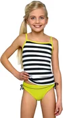 Stroje kąpielowe dla dziewczynek - Lorin Dziewczęcy dwuczęściowy kostium kąpielowy Sunny - miniaturka - grafika 1