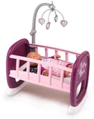 Lalki dla dziewczynek - Smoby Baby Nurse Kołyska z karuzelką - miniaturka - grafika 1