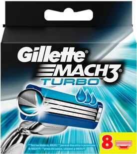 GILLETTE MACH3 TURBO WKŁADY 8 SZT) 416400 - Maszynki do golenia i wkłady - miniaturka - grafika 3