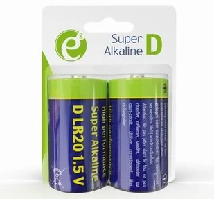 Gembird Bateria alkaliczna LR20 (typ D), 1.5V, 2 s - Części i akcesoria do laptopów - miniaturka - grafika 2