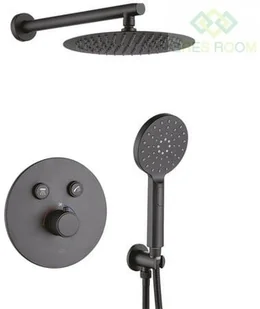 Laveo Volumo - komplet natryskowy z baterią podtynkową termostatyczną BAV 70TP - Baterie podtynkowe - miniaturka - grafika 2