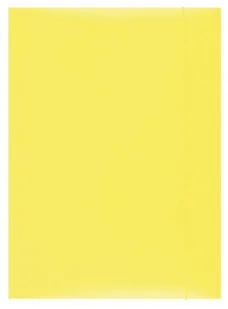 PBS Teczka z gumką Office A4 żółta Connect Polska - Szkolne artykuły papiernicze - miniaturka - grafika 3