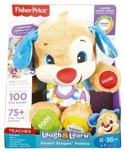 Fisher Price Szczeniaczek Uczniaczek Poziomy Nauki FPM71 - Zabawki interaktywne dla dzieci - miniaturka - grafika 3