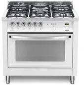 Kuchenki gazowo-elektryczne - Lofra Bianco Perla PBPG96MFT/C - miniaturka - grafika 1