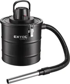 Odkurzacze przemysłowe - Extol Craft odkurzacz do popiołu z wężem, 18 L, 800 W, 1 sztuki, czarny, 417230 - miniaturka - grafika 1