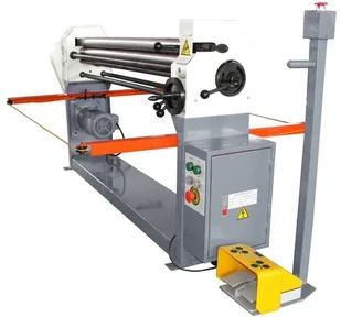 Walcarka mechaniczna do blach maks szerokość robocza 1300mm maks grubość materiału - Giętarki - miniaturka - grafika 2