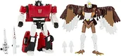 Figurki dla dzieci - Transformers F1208, Toys Generations Kingdom Battle Across Time Collection klasa Deluxe WFC-K42 Sideswipe i maksymalny Skywarp, wiek 8 lat i więcej, 14 cm 1 - miniaturka - grafika 1