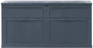 vidaXL Skrzynia ogrodowa, 320 L, czarna vidaXL - Skrzynie ogrodowe - miniaturka - grafika 8