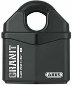 Kłódki - Abus ABUS 79172 37rk/80 granit kłódka wisząca, czarna - miniaturka - grafika 1