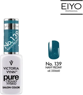 Victoria Vynn Pure Creamy Hybrid Navy Peony 139 - Lakiery hybrydowe - miniaturka - grafika 2