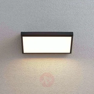 Lampenwelt Kinkiet zewnętrzny LED Abby bez czujnika - Lampy ogrodowe - miniaturka - grafika 5