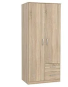 Szafy - Lectus Szafa ubraniowa LECTUS Bolonia II, beżowa - miniaturka - grafika 1